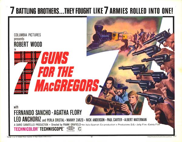 7 Guns For The MacGregors For Discount