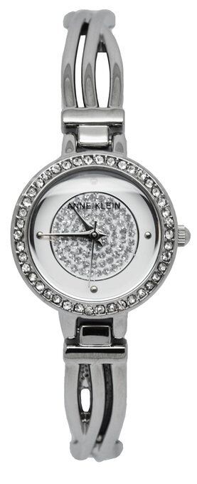 AK 1381PVSV Quartz Crystal Dial Crystal Bezel Stainless Hot on Sale