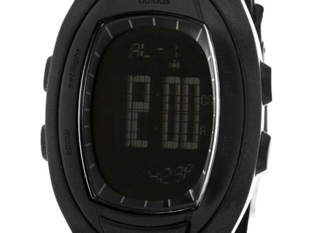 Adidas Women s Black Sport Digital Black Dial  Watch #ADP3071 on Sale