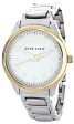 Anne Klein AK 1603WTTT White Dial Stainless Steel Women s Watch Online Sale